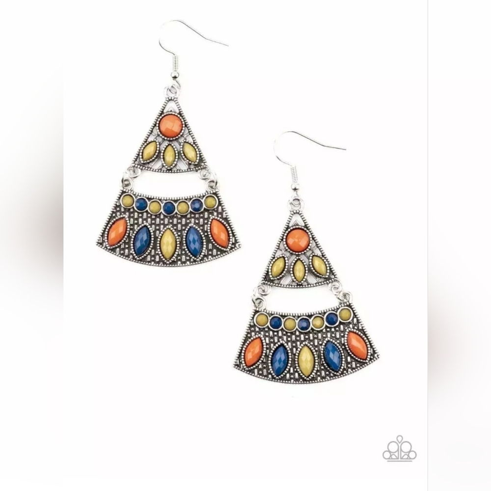 5 For $20! Desert Fiesta - Multi ♥ Earrings